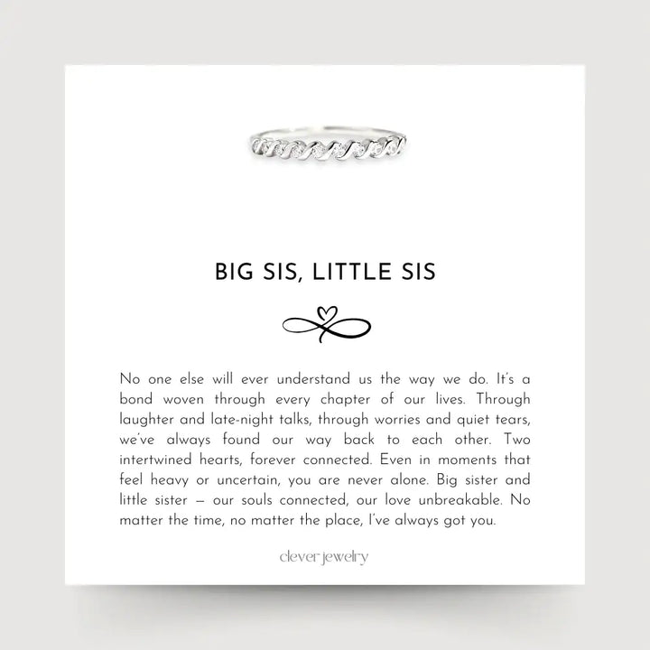 To My Sister - Forever Intertwined Ring