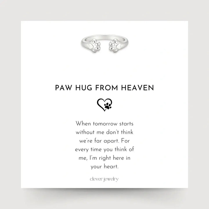 Paw Hug From Heaven Ring