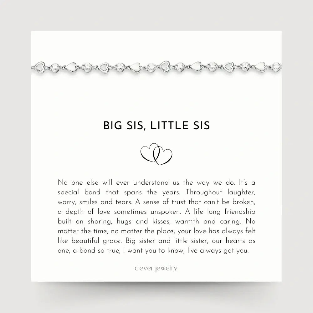 To My Sister - I Love You Bracelet