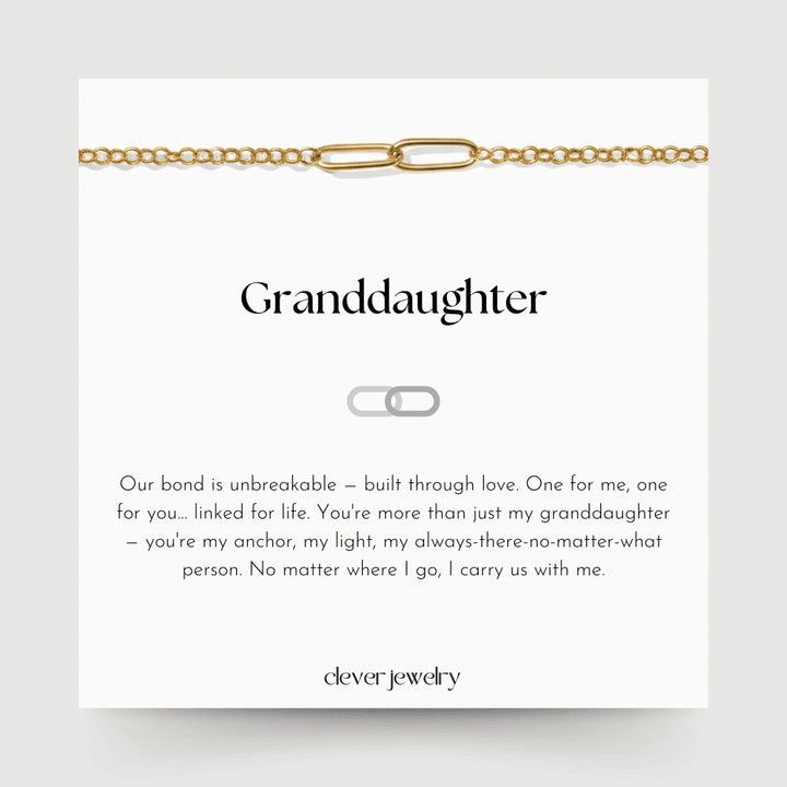 Linked Bracelet • Granddaughter