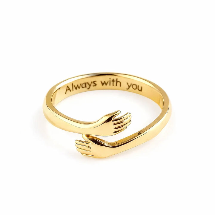 My Precious Granddaughter - Gold Hug Ring