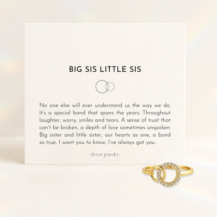 To My Sister - Always Us Gold Ring