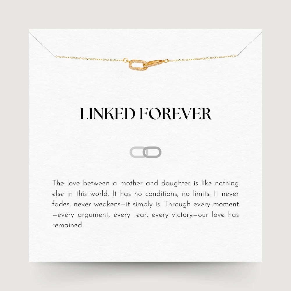 Mother & Daughter - Linked Forever Necklace