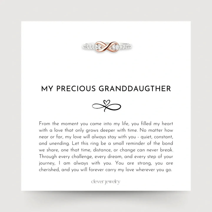 To My Granddaughter - Eternal Love Ring