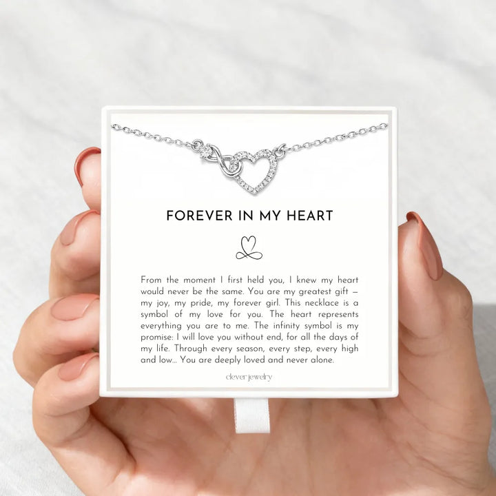 To My Daughter - Endless Love Necklace