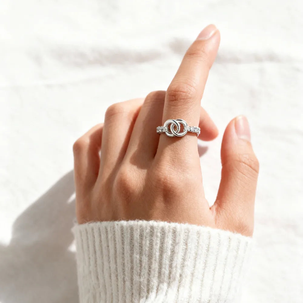 To My Sister - Always Together Ring – Clever Jewelry