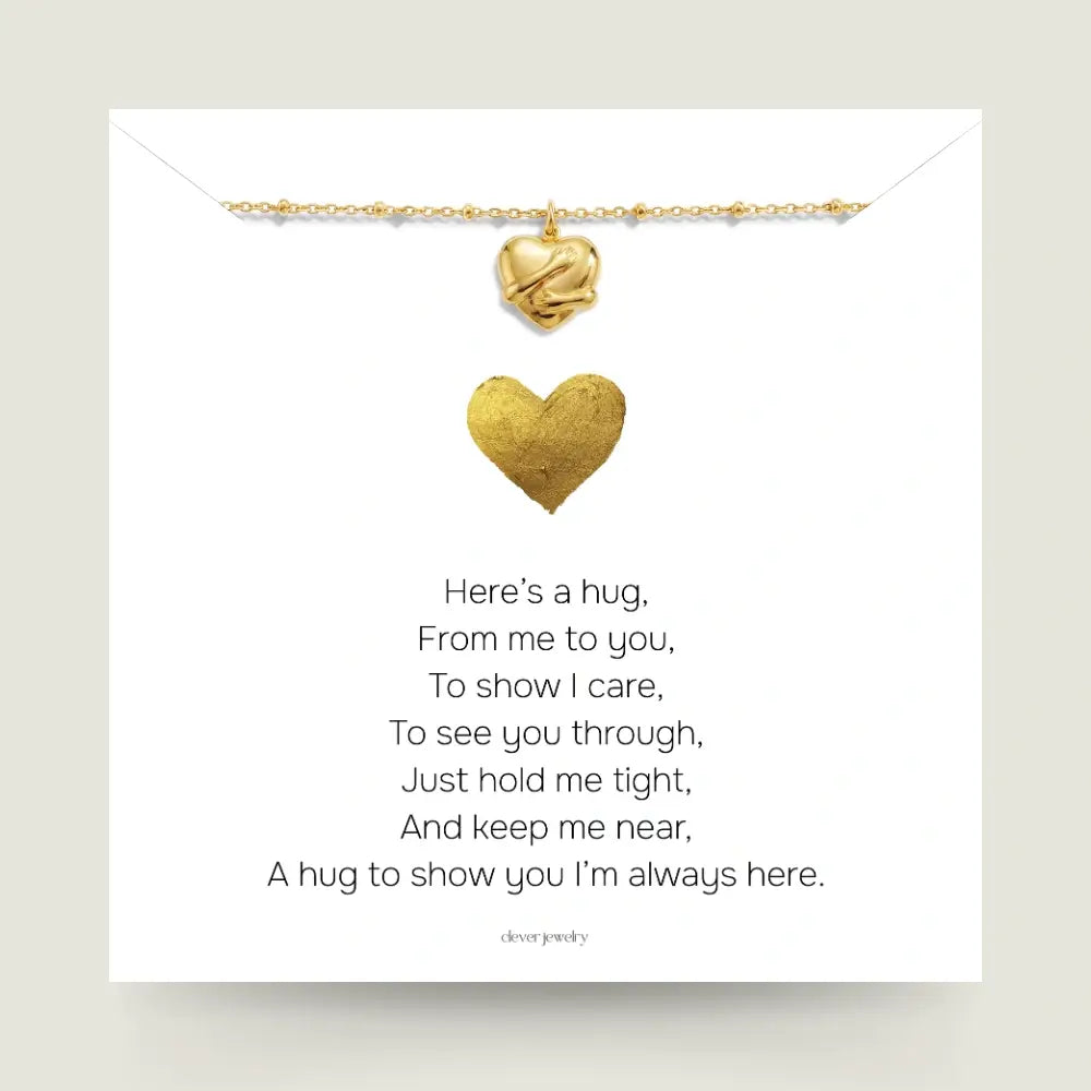 Gold Hug Necklace