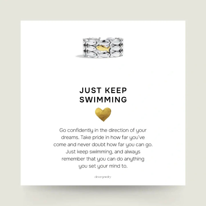 Just Keep Swimming Ring