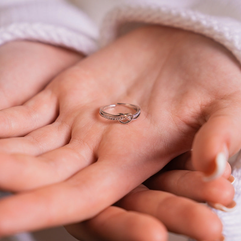 Mother & Daughter - Linked Forever Personalised Ring