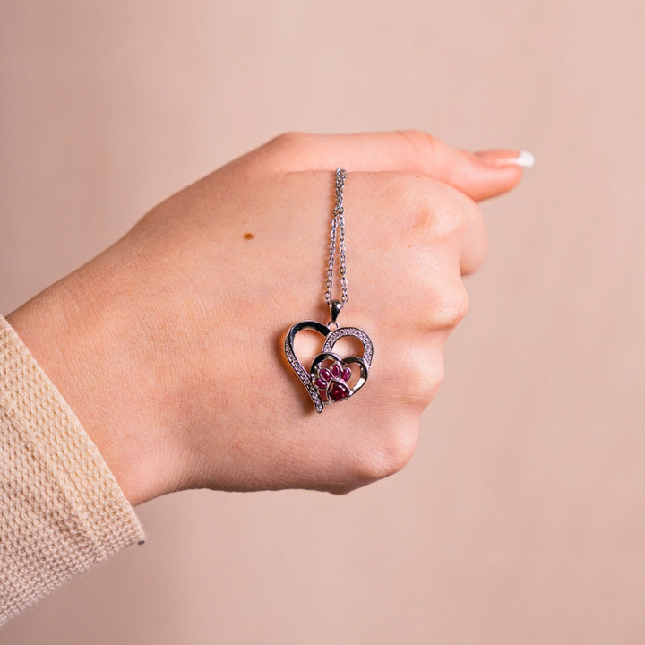 Personalised Paw Necklace