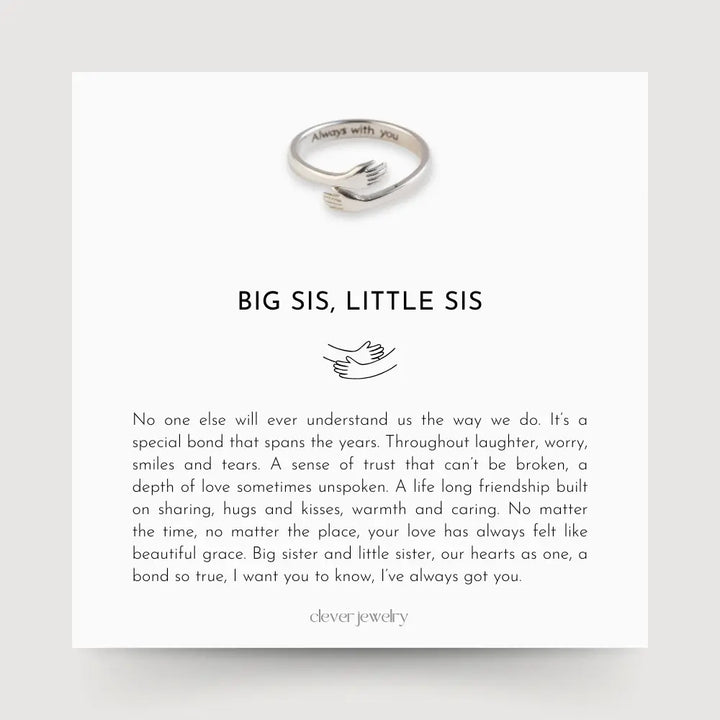 To My Sister - Hug Ring