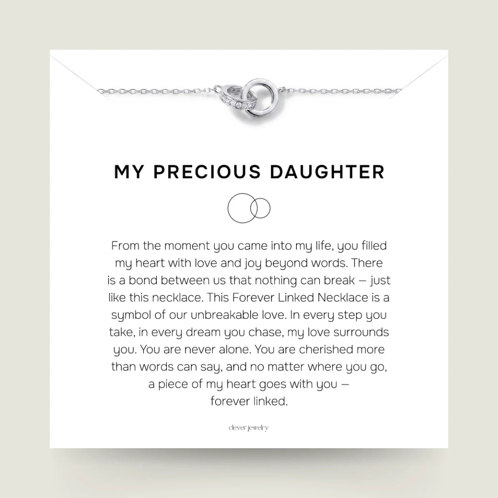 My Precious Daughter - Interlocking Necklace