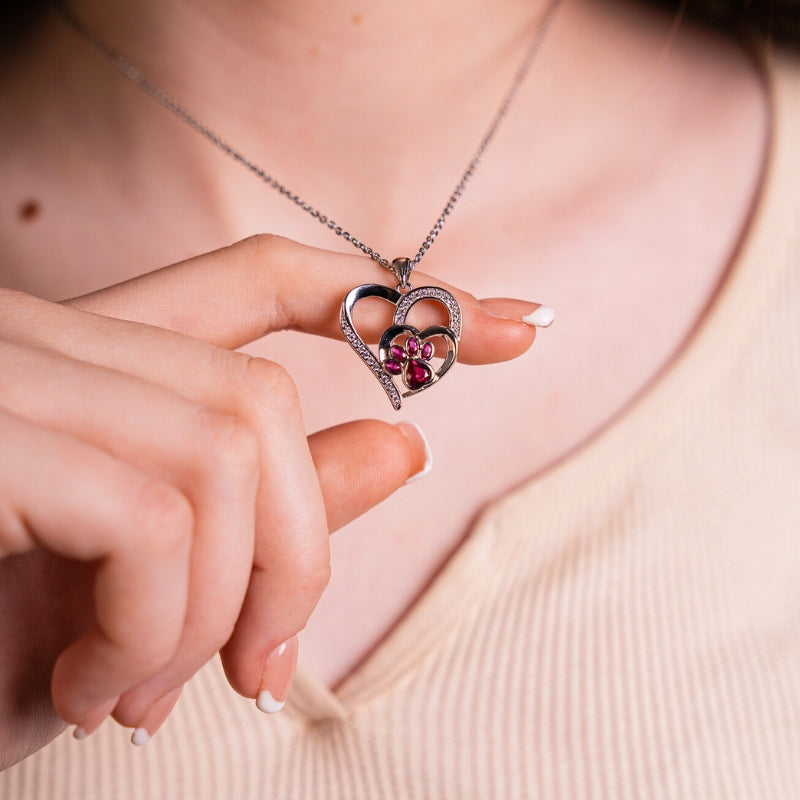 Personalised Paw Necklace