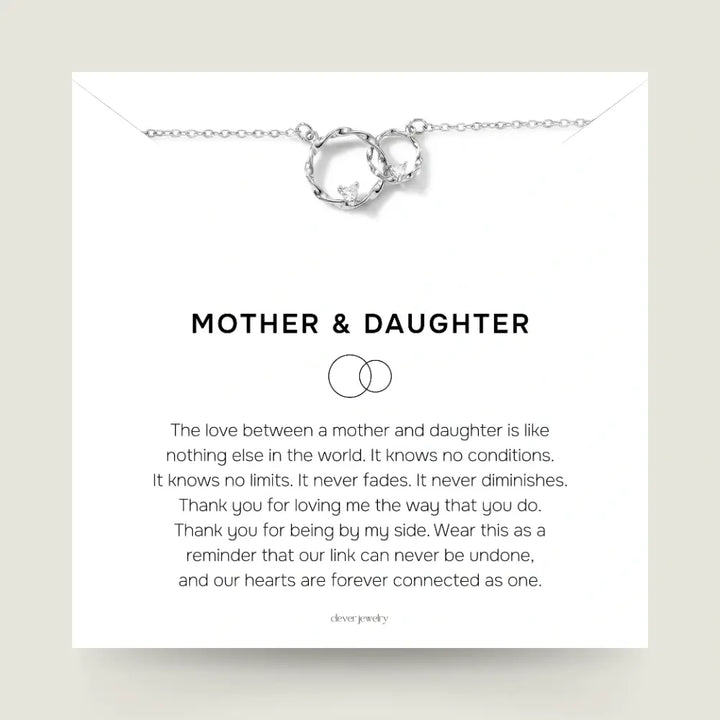 Mother & Daughter - Circles of Love Necklace