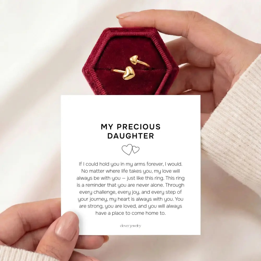 My Precious Daughter - Eternal Love Gold Ring