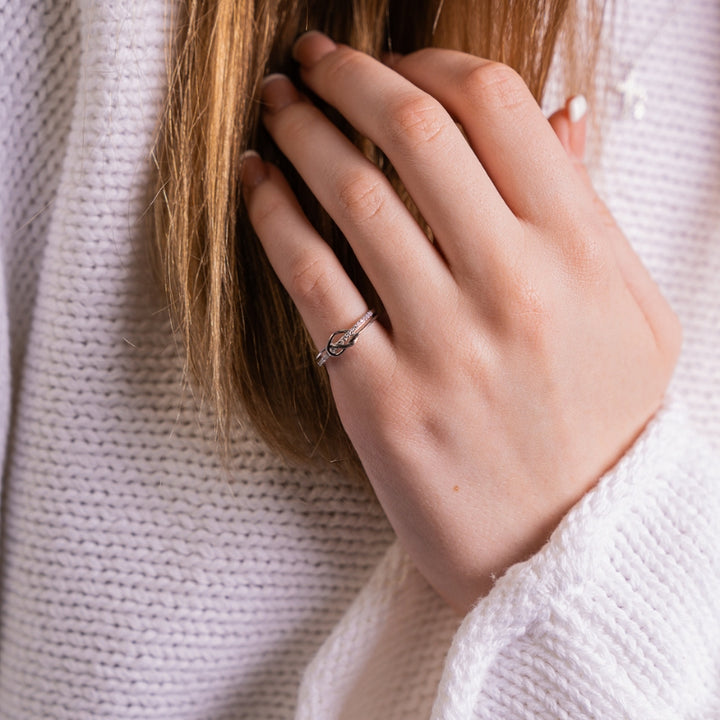 Mother & Daughter - Linked Forever Personalised Ring