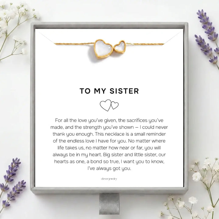 To My Sister - Together Forever Necklace