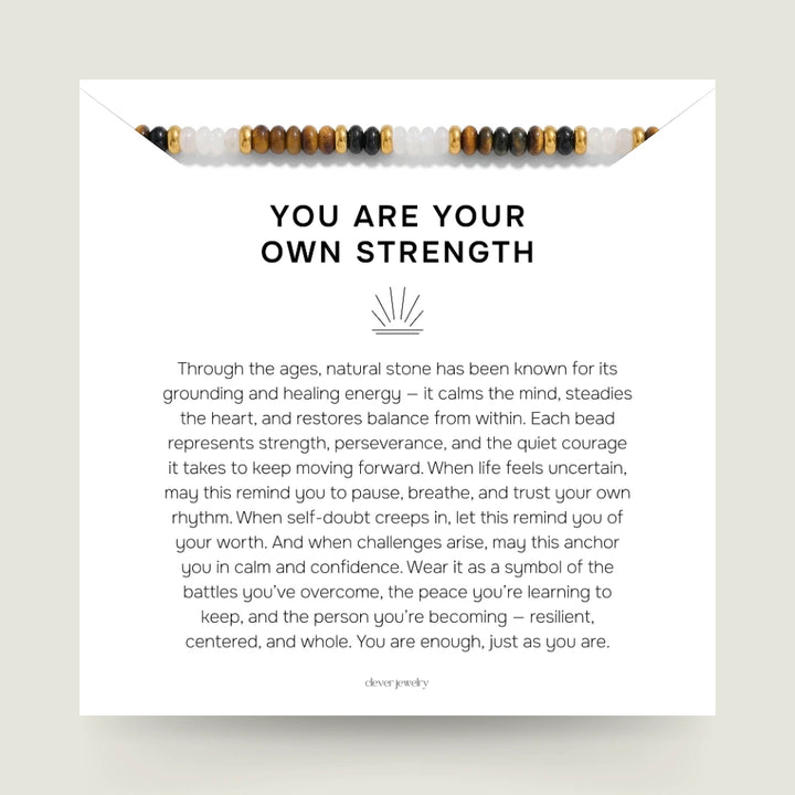 You Are Your Own Strength - Believe Bracelet