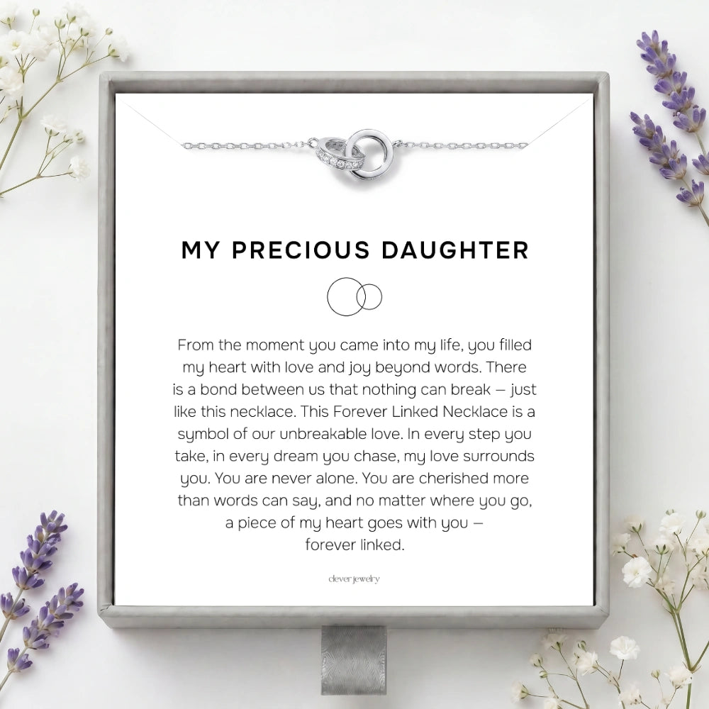 My Precious Daughter - Interlocking Necklace