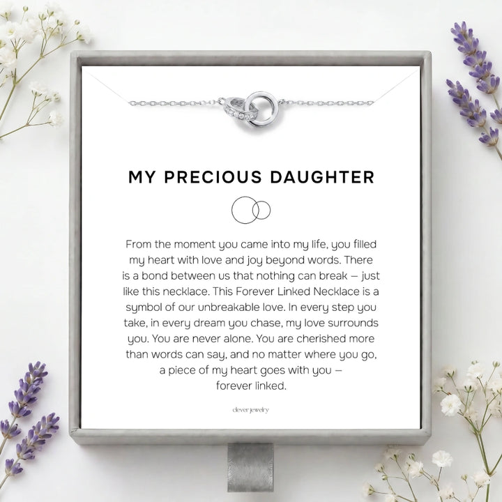My Precious Daughter - Interlocking Necklace