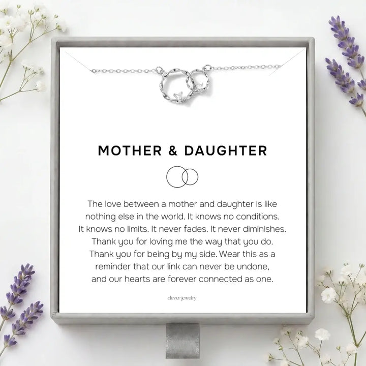 Mother & Daughter - Circles of Love Necklace