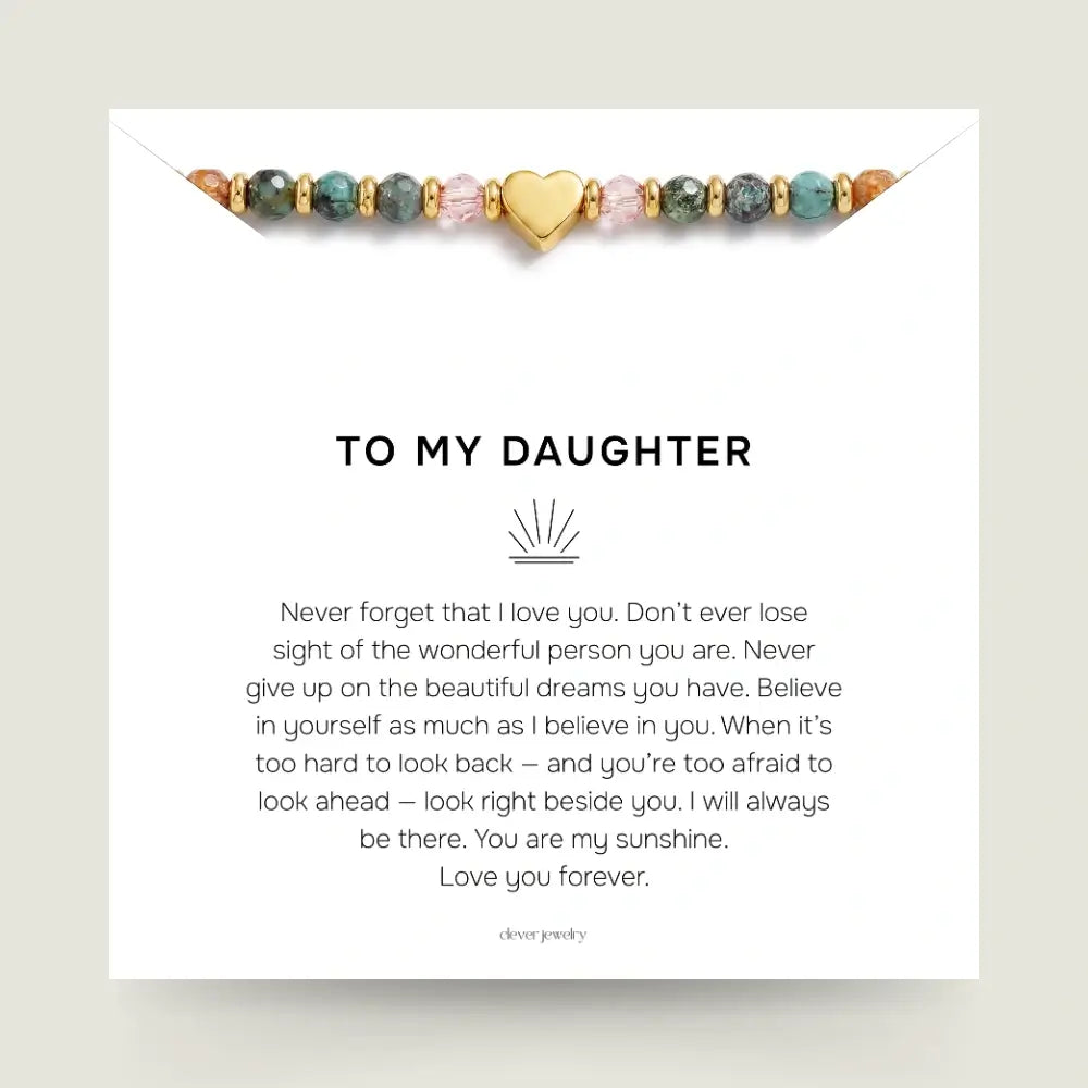 To My Daughter - Always Loved Bracelet