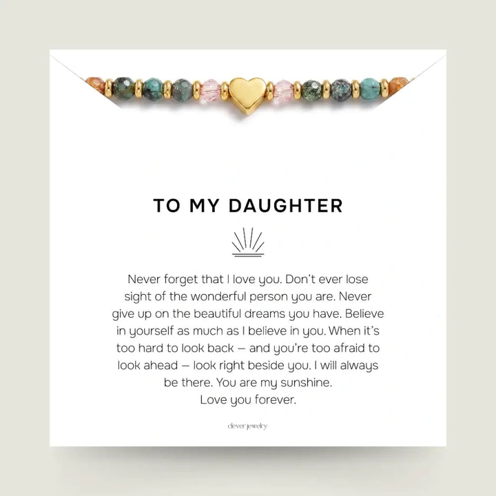 To My Daughter - Always Loved Bracelet