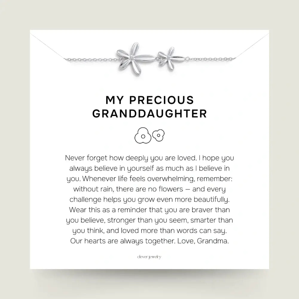 My Precious Granddaughter - Blossoming Bracelet
