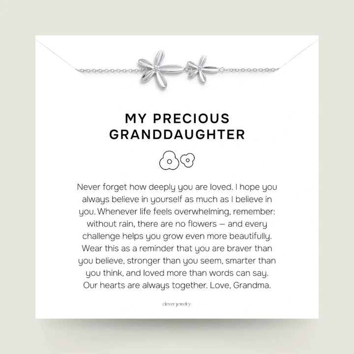 My Precious Granddaughter - Blossoming Bracelet