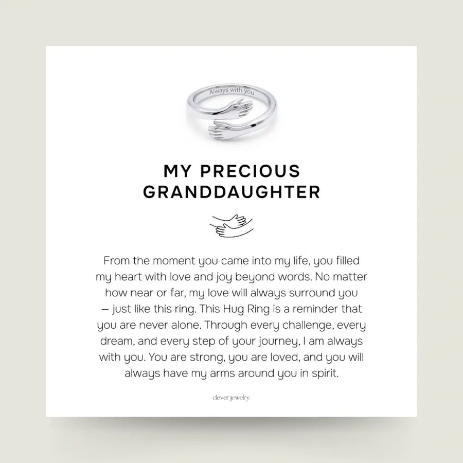 My Precious Granddaughter - Hug Ring