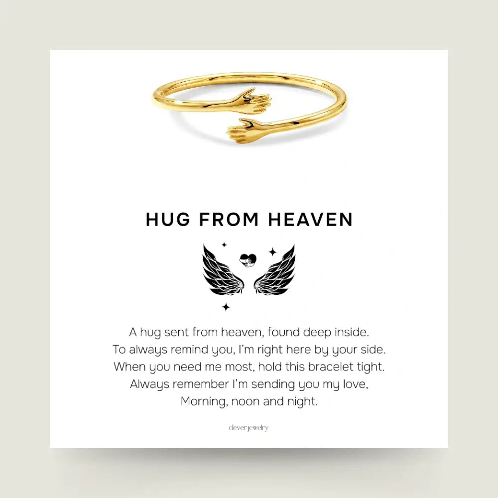 Wrapped in Love - Gold Hug Bracelet