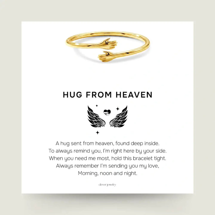 Wrapped in Love - Gold Hug Bracelet