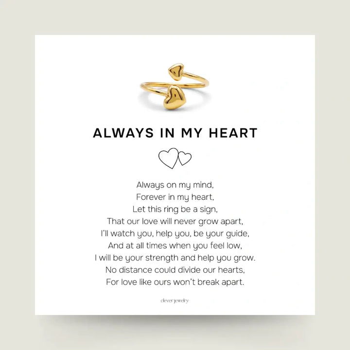 Always In My Heart Gold Ring