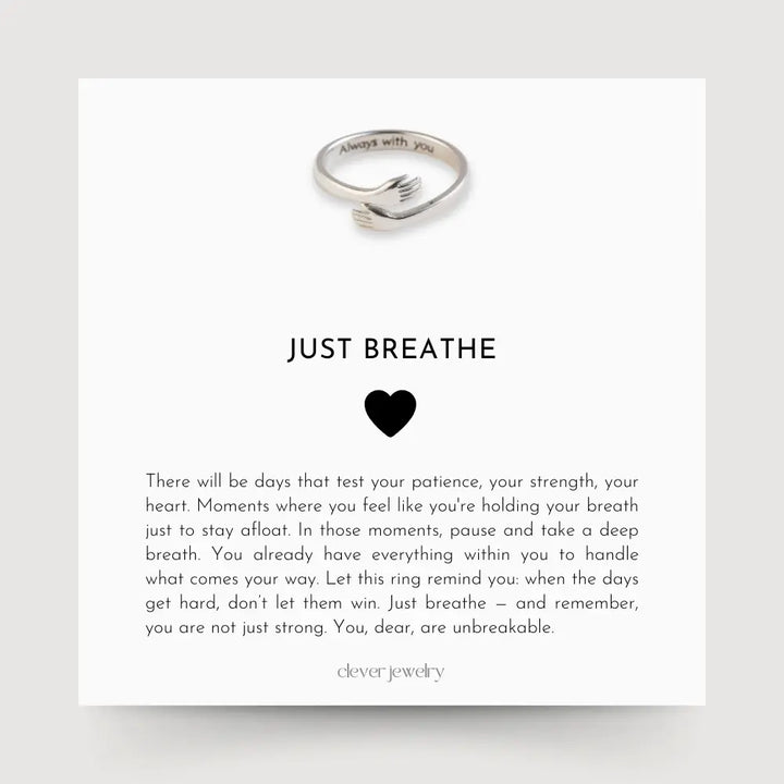 Just Breathe Hug Ring