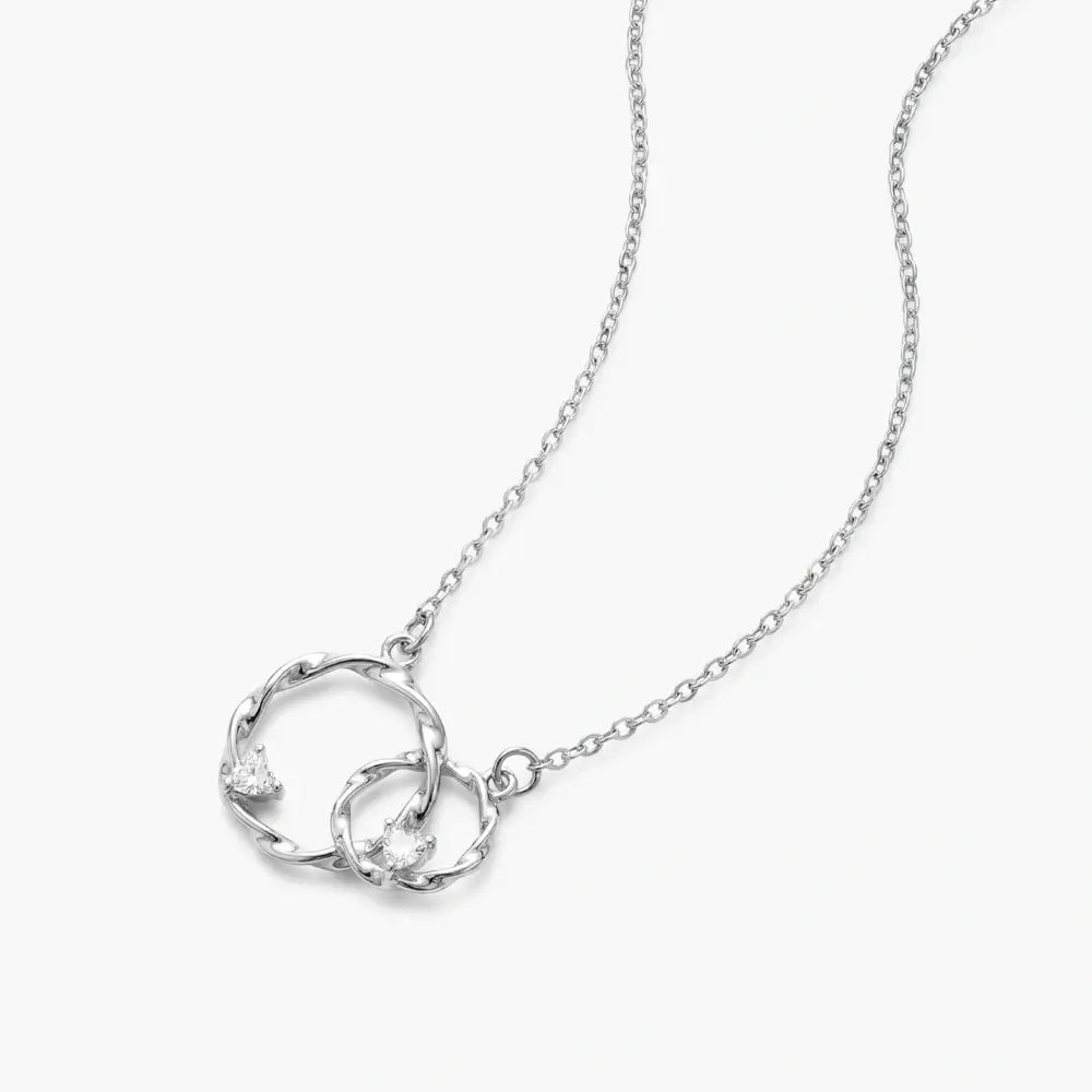 Mother & Daughter - Circles of Love Necklace