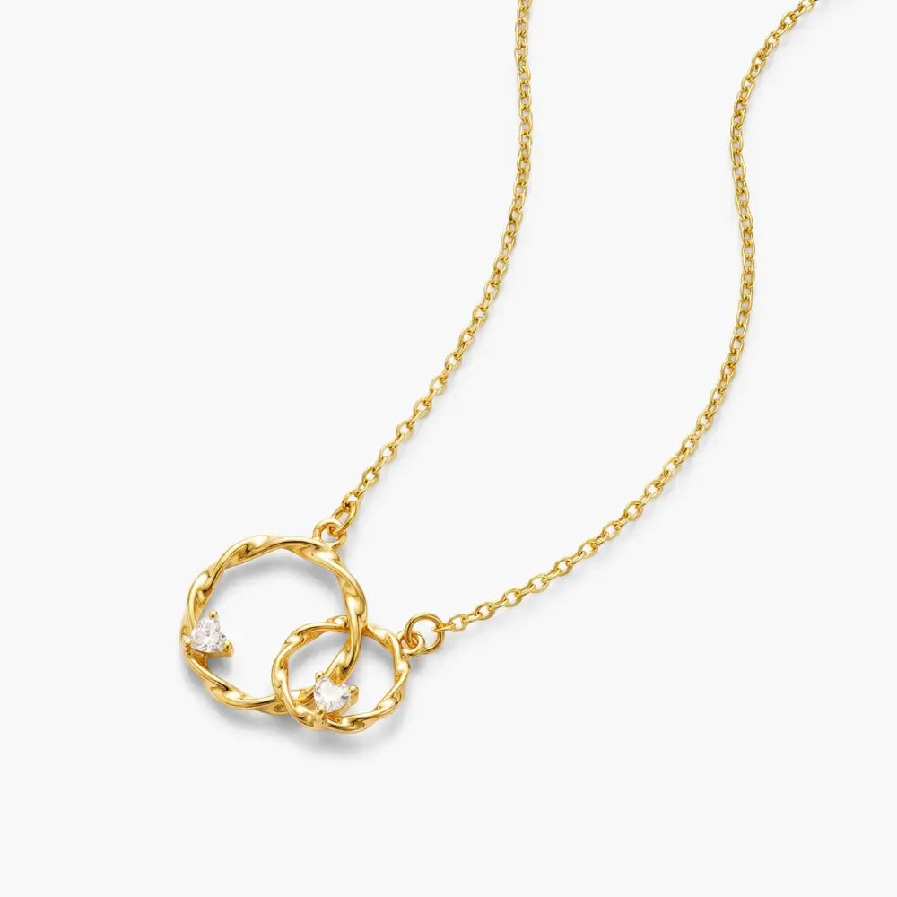 Grandmother & Granddaughter - Circles of Love Necklace