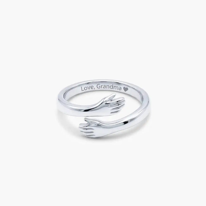 Grandma & Granddaughter Hug Ring