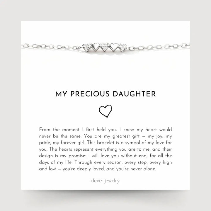My Precious Daughter - Always In My Heart Bracelet
