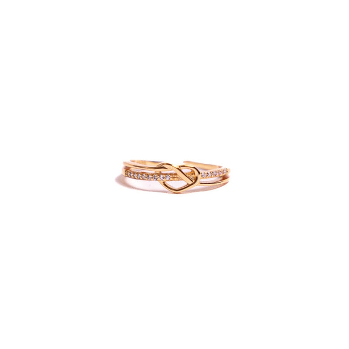 Mother & Daughter - Gold Linked Forever Ring