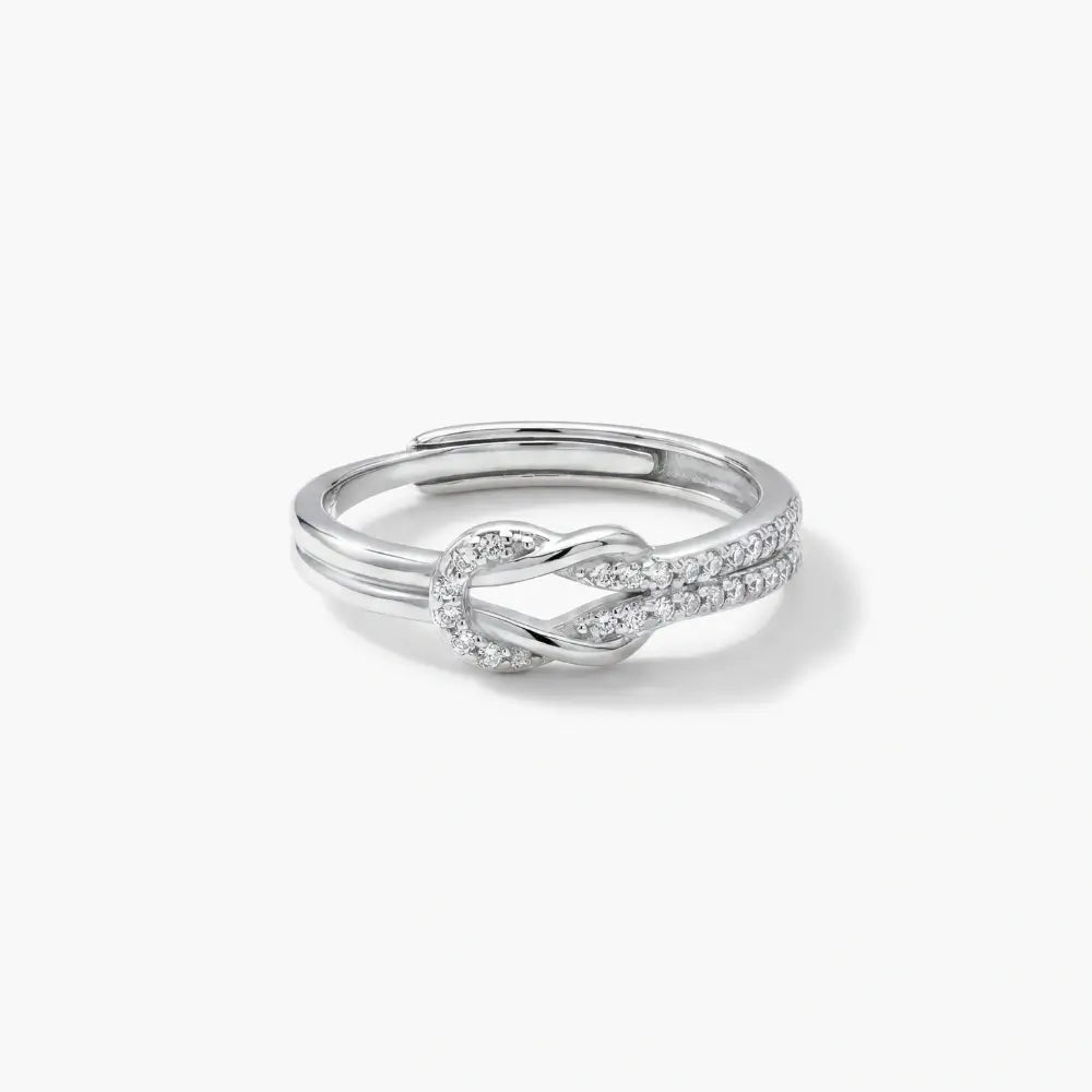 To My Granddaughter - Love Knot Ring