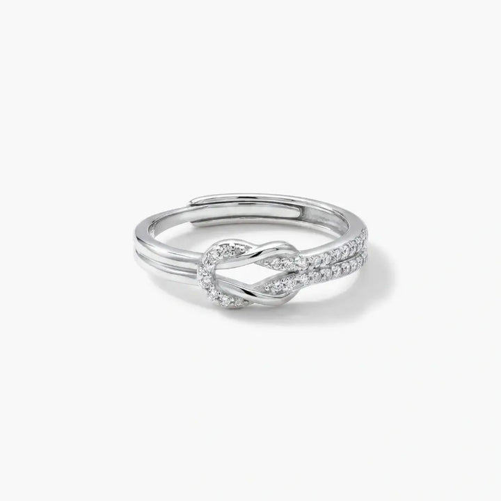 To My Granddaughter - Love Knot Ring