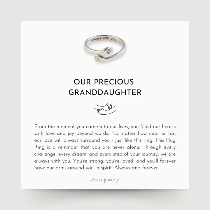 Our Precious Granddaughter - Hug Ring