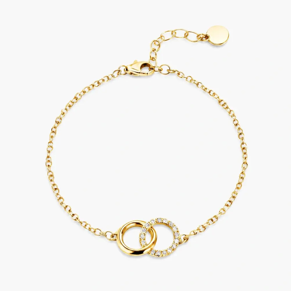 To My Sister - Always Us Gold Bracelet
