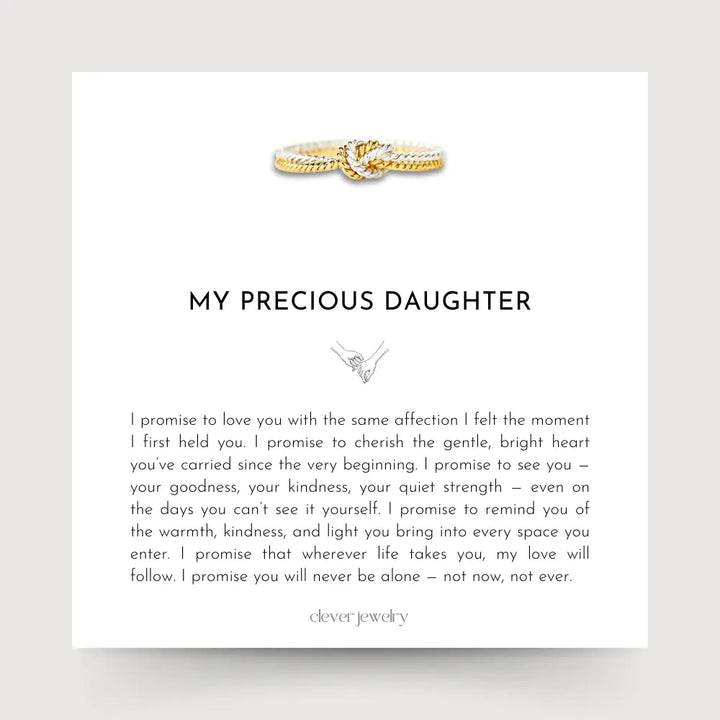 To My Daughter - Promised Love Ring