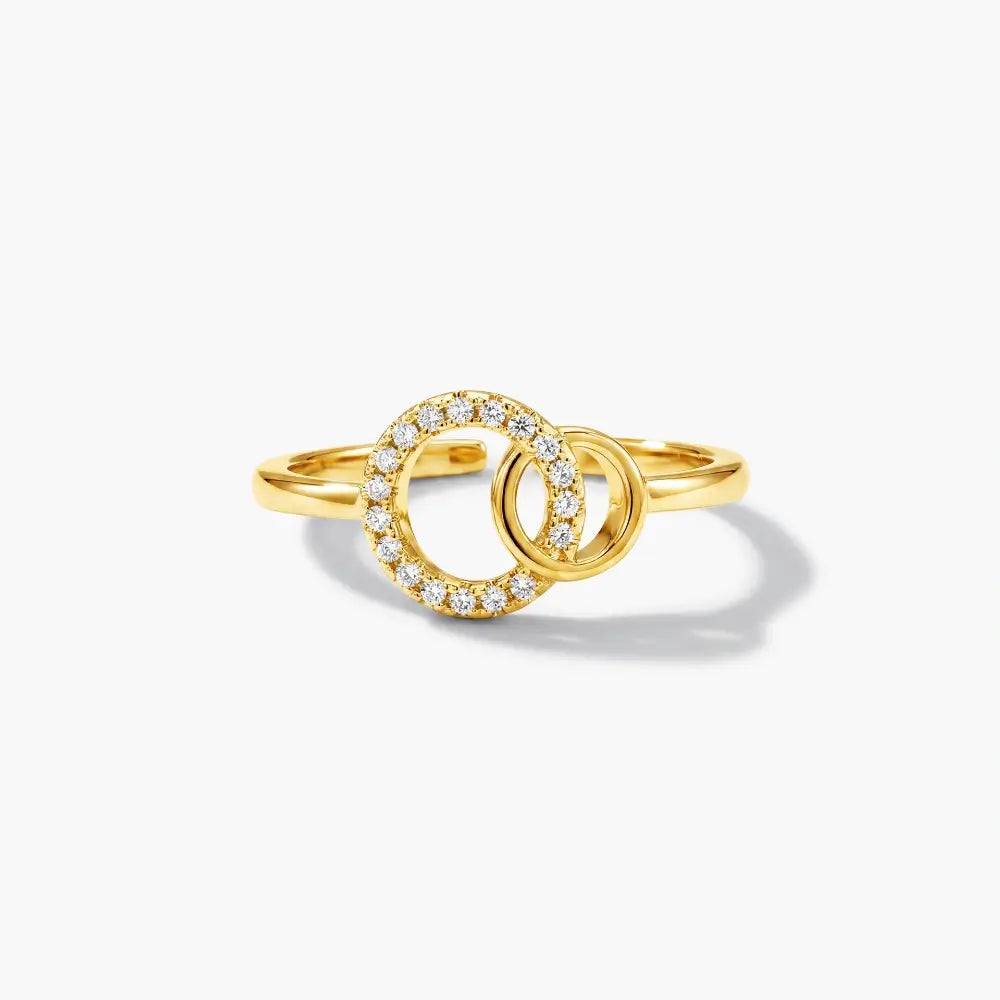 To My Sister - Always Us Gold Ring