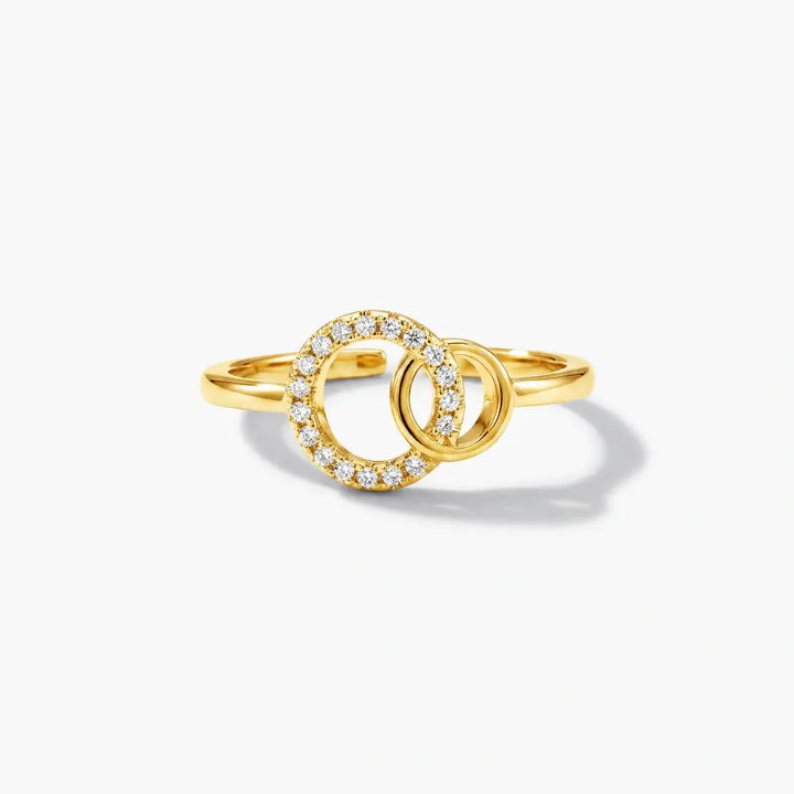 To My Sister - Always Us Gold Ring