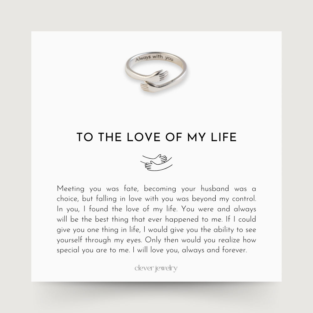 My Beautiful Wife - Hug Ring