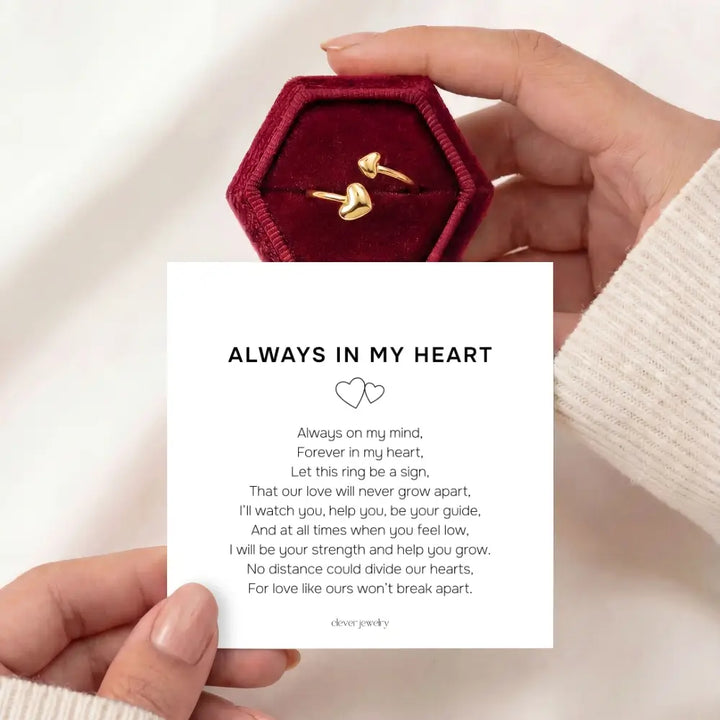 Always In My Heart Gold Ring