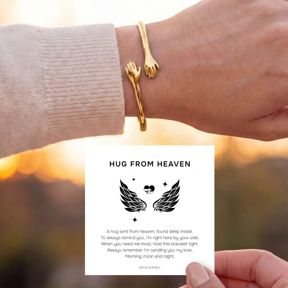 Wrapped in Love - Gold Hug Bracelet