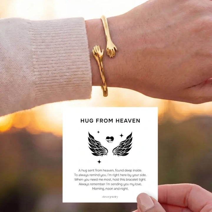 Wrapped in Love - Gold Hug Bracelet